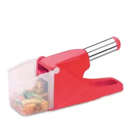 0114 Virgin Plastic French Fry Chipser, Potato Chipser / Potato Slicer with Container