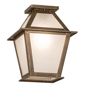 10"Sq Corrina Outdoor Flushmount