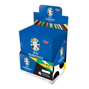 2024 Topps UEFA Euro Stickers BOX (50 Packs Each)