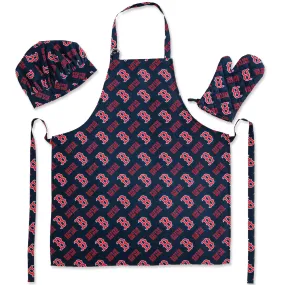 3 Piece Set - Apron/Mitt/Hat