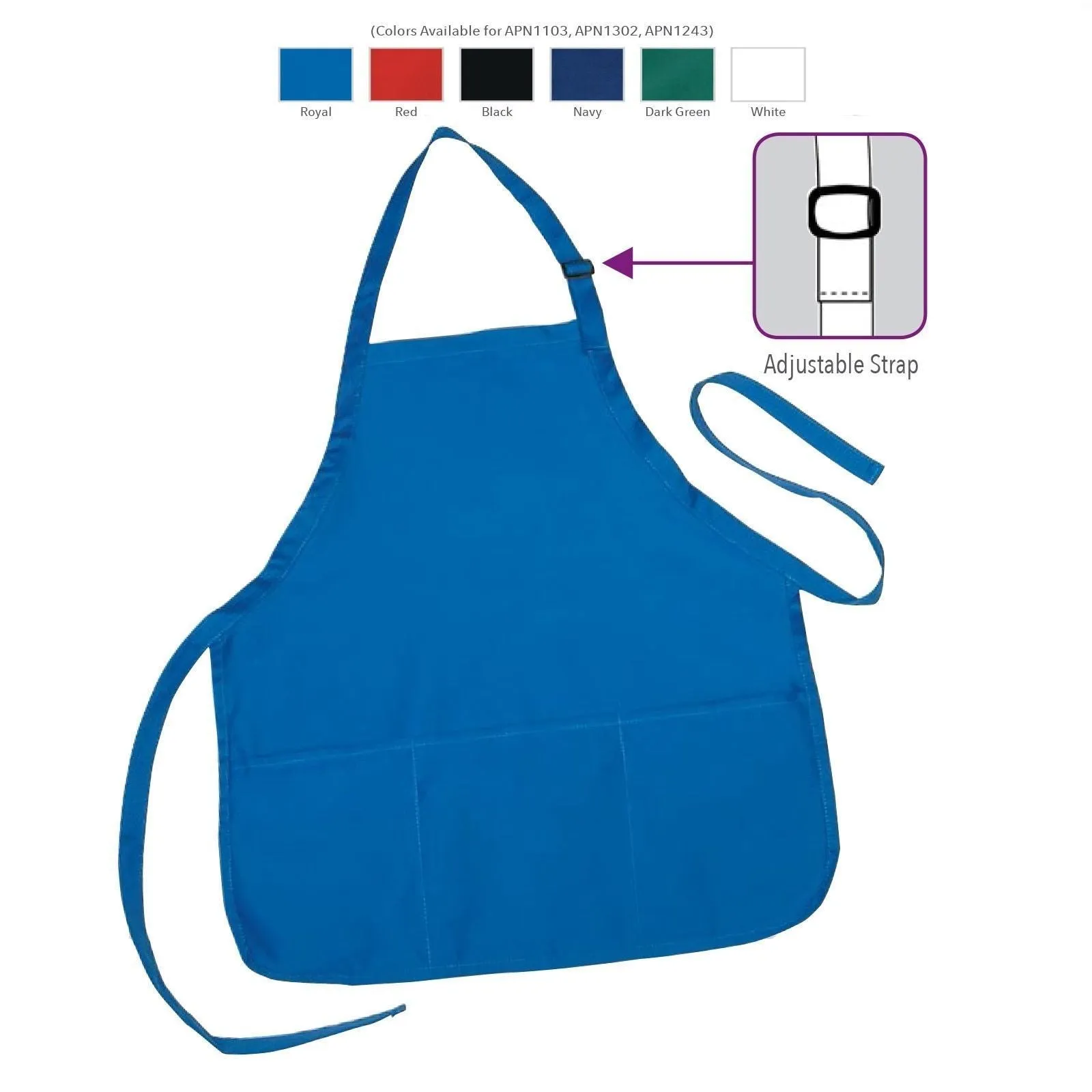 6 Pack Full Adult Size Bib Aprons With 3 Waist Pockets Plain Solid Colors Kitchen Chef Waiter Crafts Wholesale Bulk