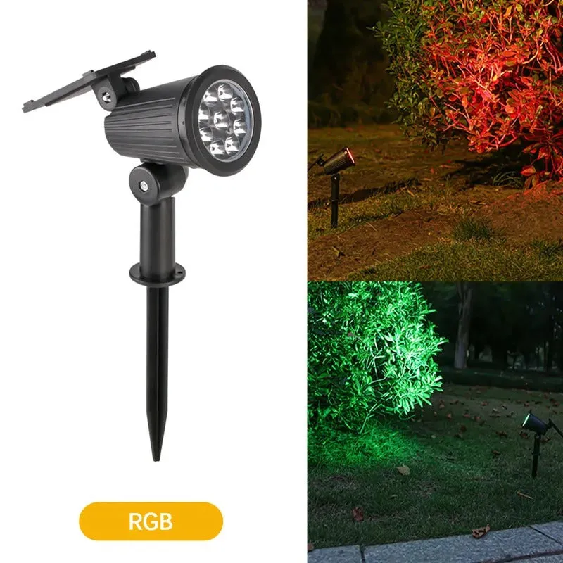 9 LED Outdoor Solar Spotlights