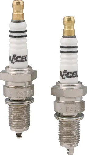 ACCEL UGROOVE SPARK PLUGS SHOVEL HIGH PERFORMANCE 2401