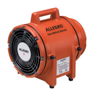 Allegro COM-PAX-IAL 115 V 3 A 1/3 hp 831 CFM Polyethylene DC SubmersibleAC Explosion Proof Blower Without Canister