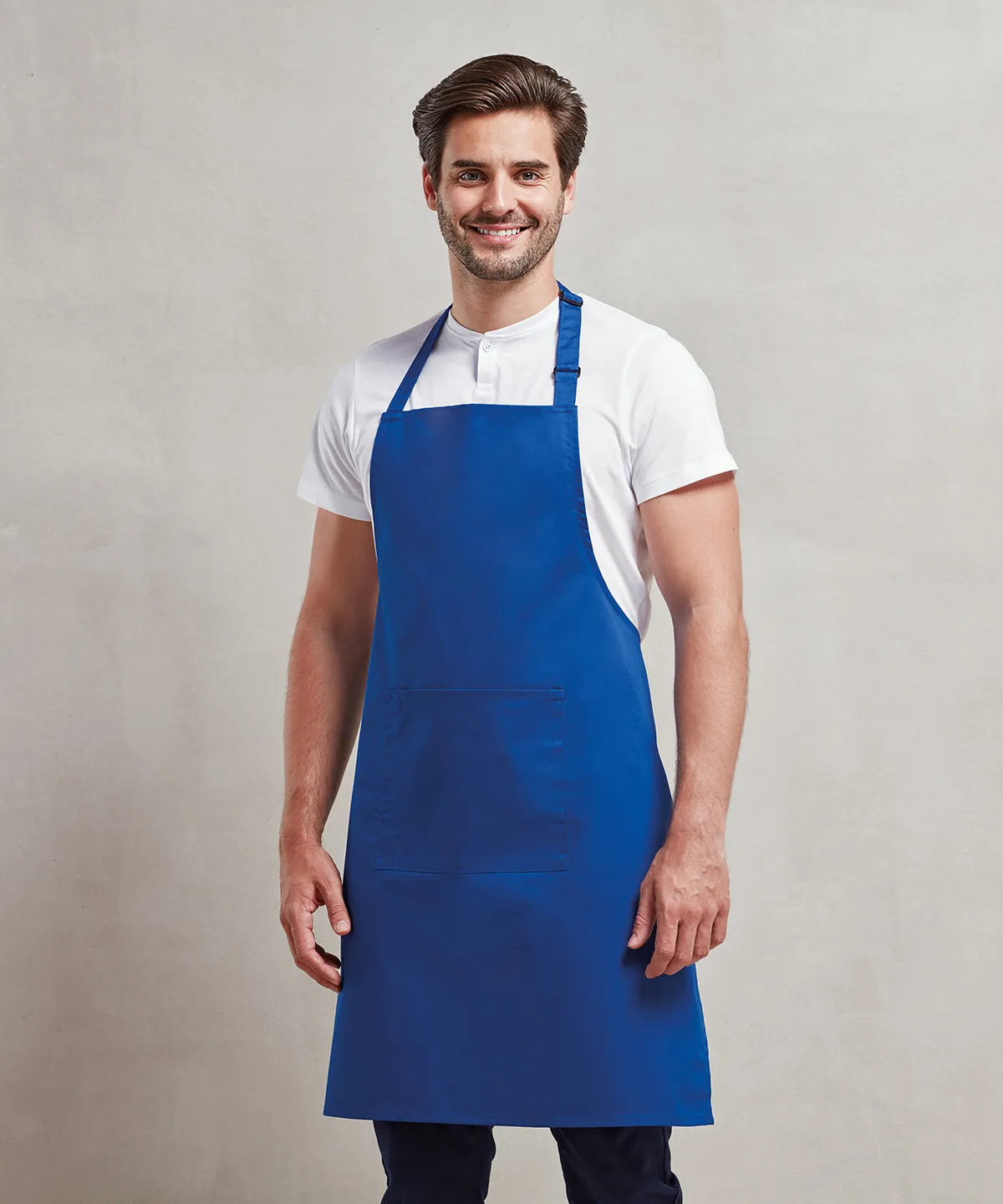 Apple - Colours bib apron with pocket