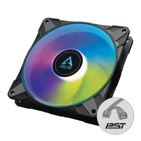 ARCTIC P14 PWM PST A-RGB 0dB 14cm Case Fan Black黑色