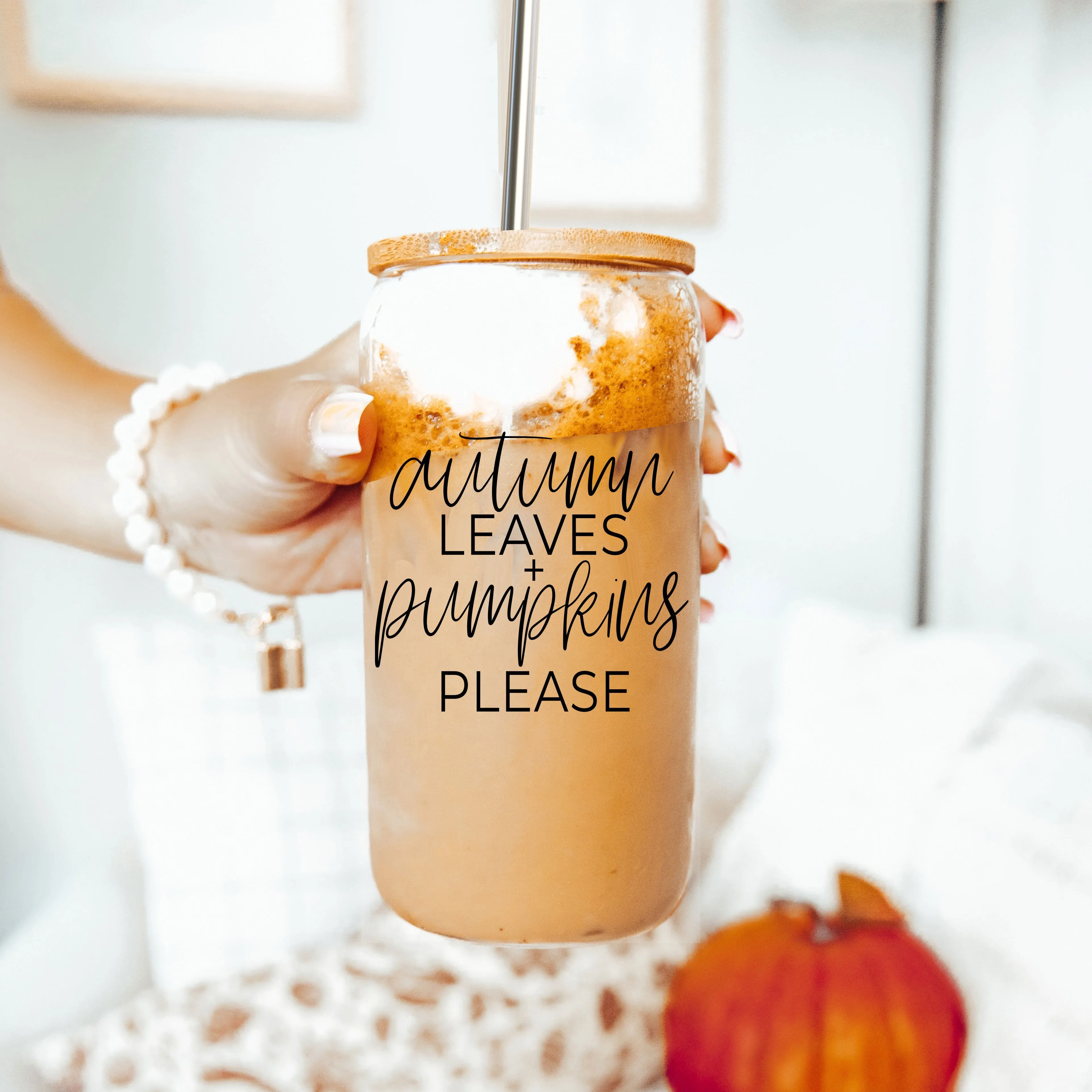 Autumn Leaves Cup