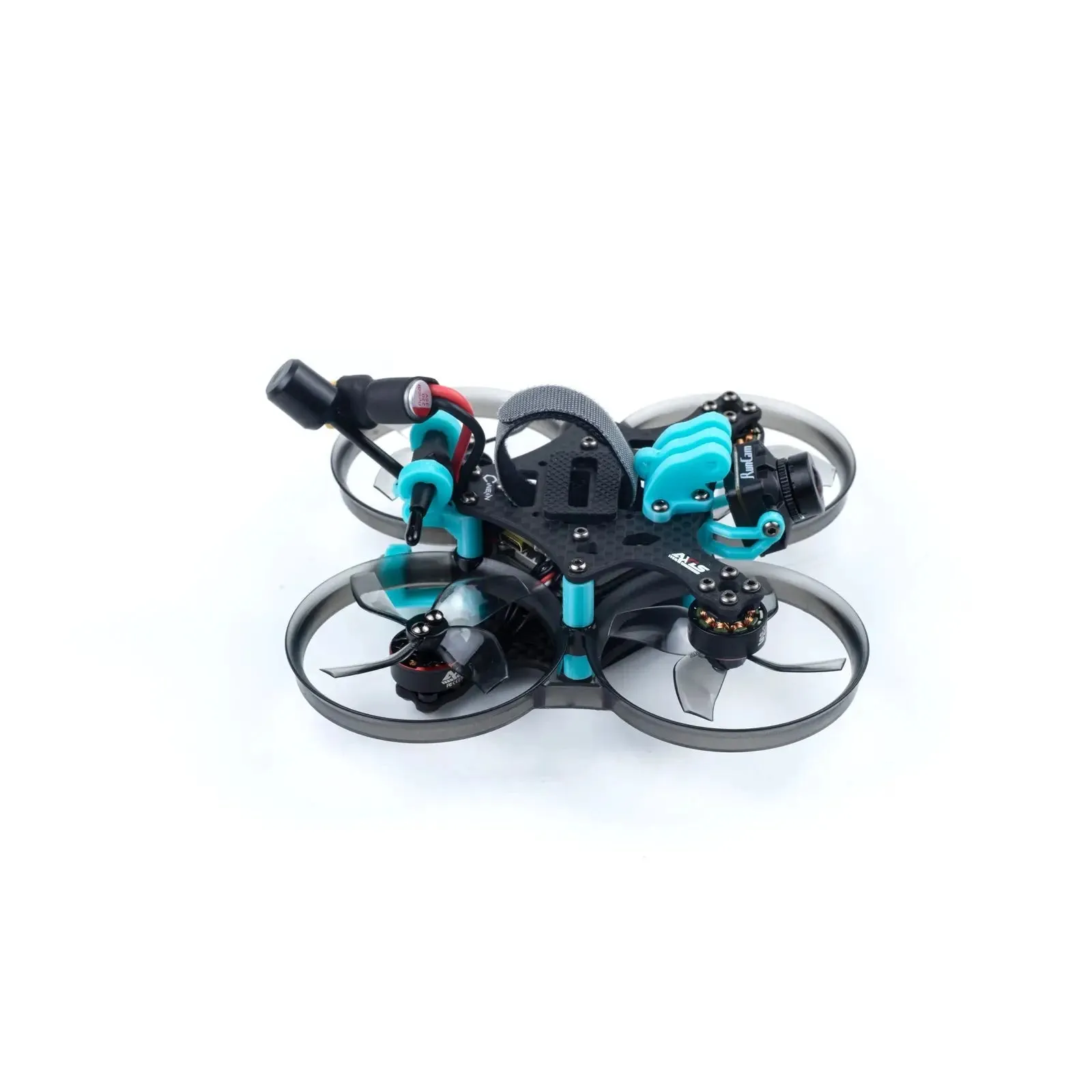 Axisflying Cineon Z20 / 2 Inch Cinewhoop / Sub250g Fpv Drone -4S BNF (Clear Gray) - TBS Crossfire