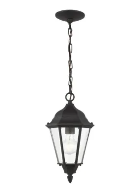 Bakersville Collection - One Light Outdoor Pendant | Finish: Black - 60938-12