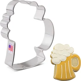 Beer mug cookie cutter