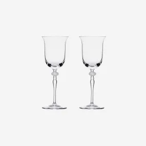 Bloom White Wine Glass - Set of 2