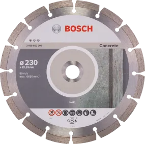 Bosch Professional | Cutting Disc Std for Concrete 230X22,23X2,3X10mm Segmented