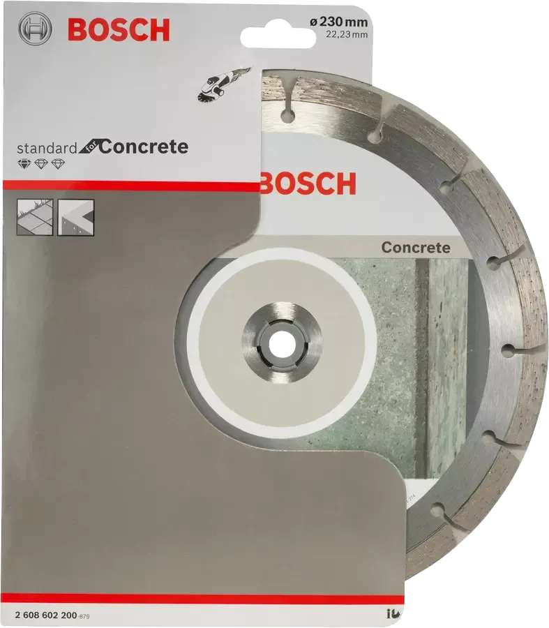 Bosch Professional | Cutting Disc Std for Concrete 230X22,23X2,3X10mm Segmented