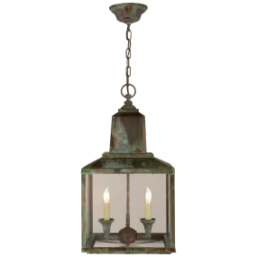 Brantley Lantern in Verdigris