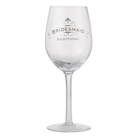 Bridesmaid Wine Glass