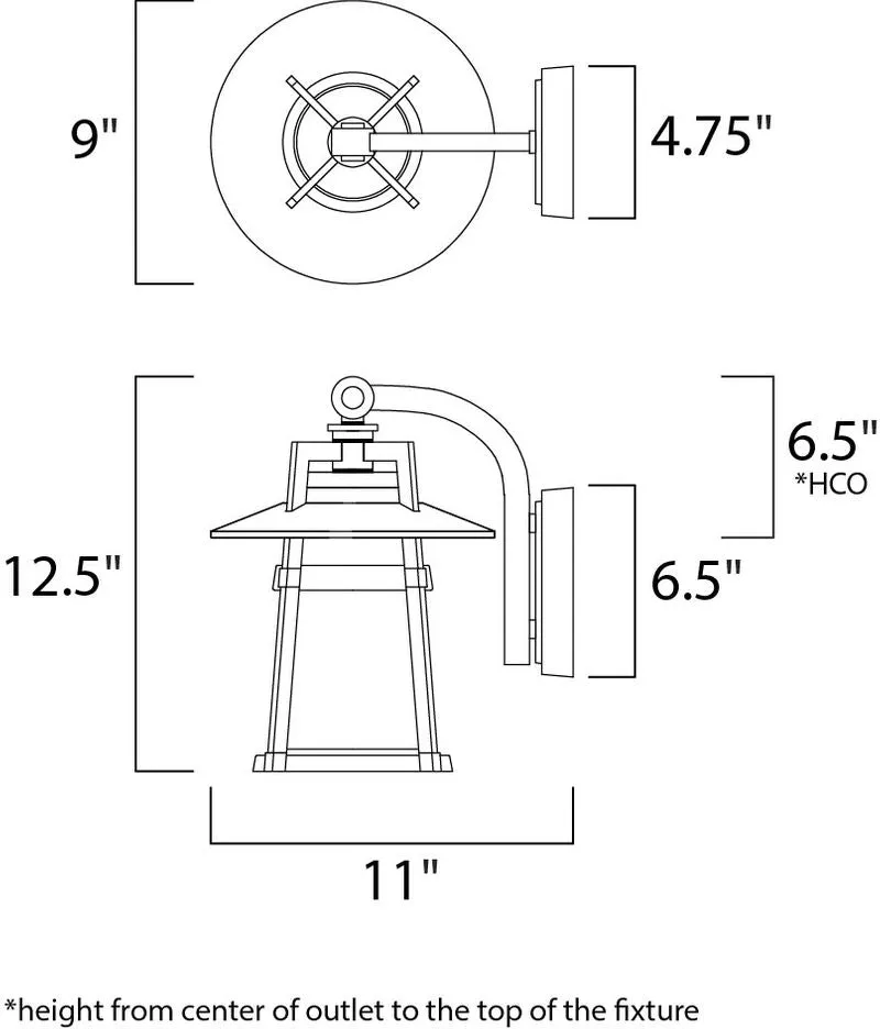 Calistoga Outdoor Wall Sconce