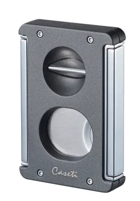 Caseti Trident X 3-in-1 Cigar Cutter - Gray