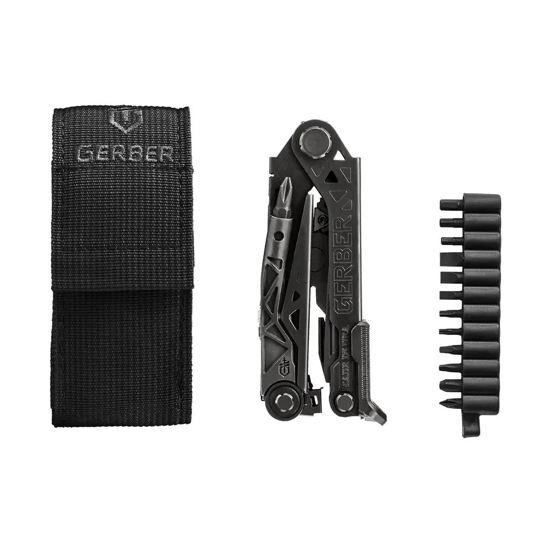 Center Drive Rescue Multi Tool - Black w/Bit Set & Sheath by Gerber