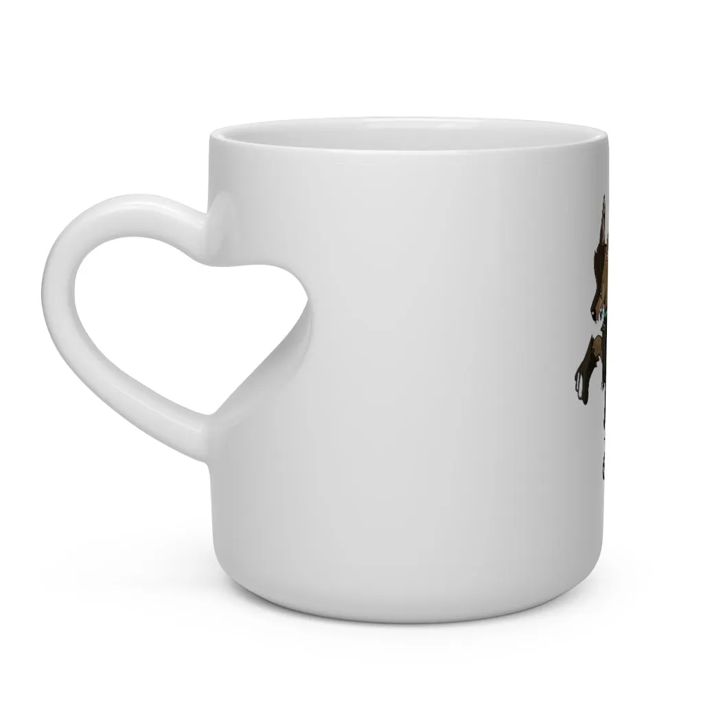 Chiwuahun Heart Shape Mug