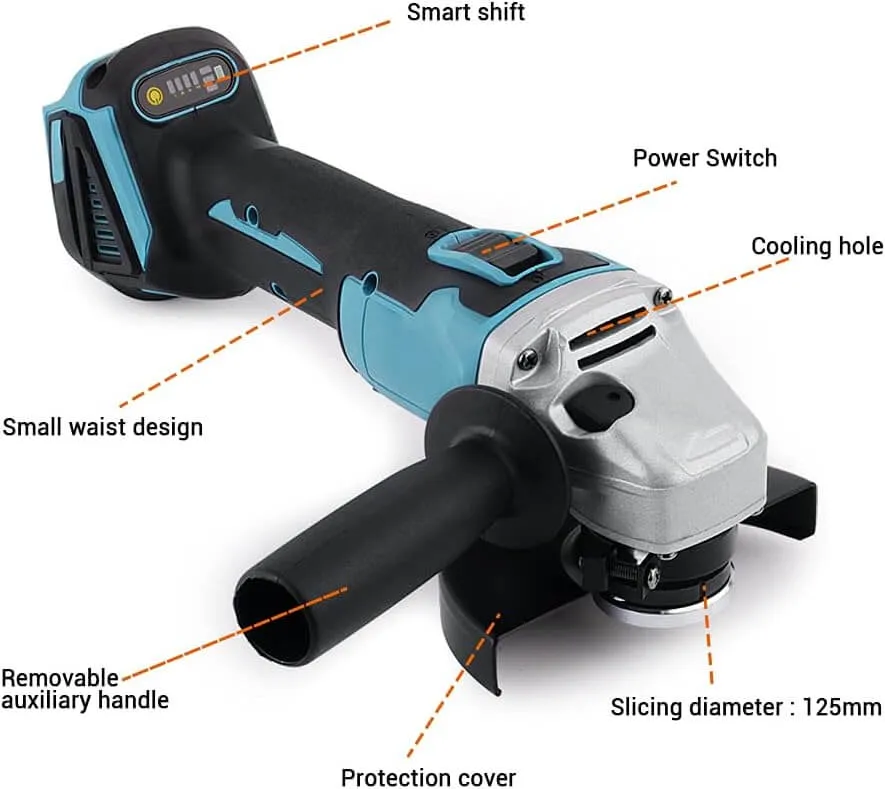 Cordless Electric Angle Grinder