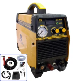 CUT 40A Inverter Air Plasma Cutter HF PILOT ARC Torch Metal Cutting 10mm