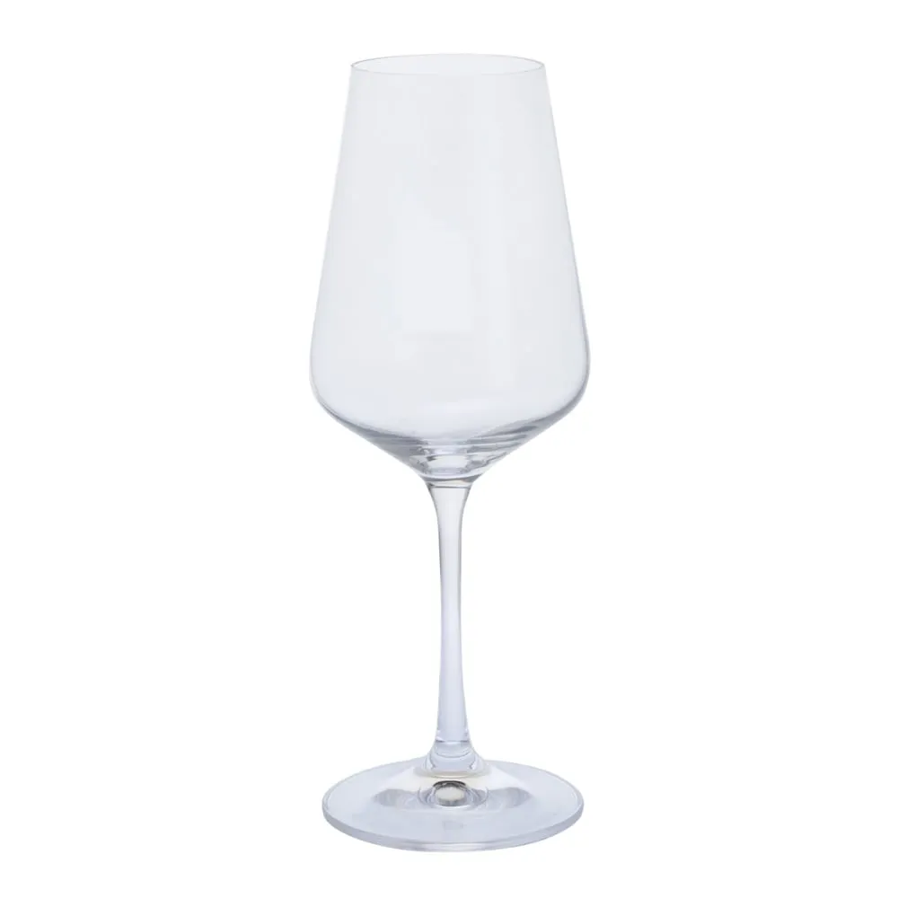 Dartington Crystal Cheers White Wine Glass, Set of 4