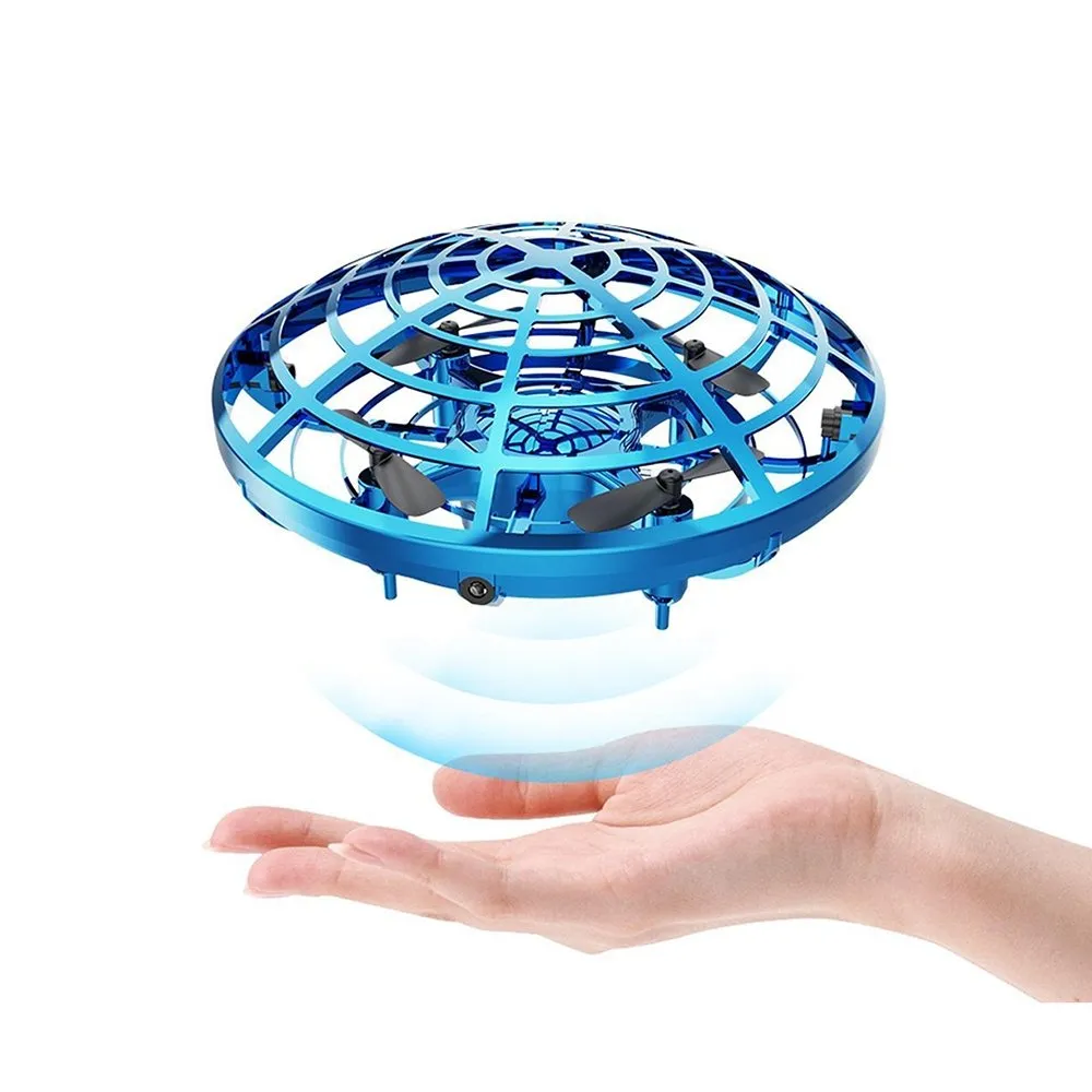 DEERC Drone for Kids Toys Hand Operated Mini UFO Flying Ball Helicopter Toy