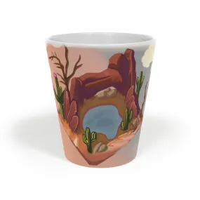 Desert Latte Mug, 12oz