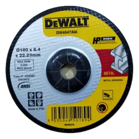 Dewalt DW4547AIA Grinding Disc 7" for Metal