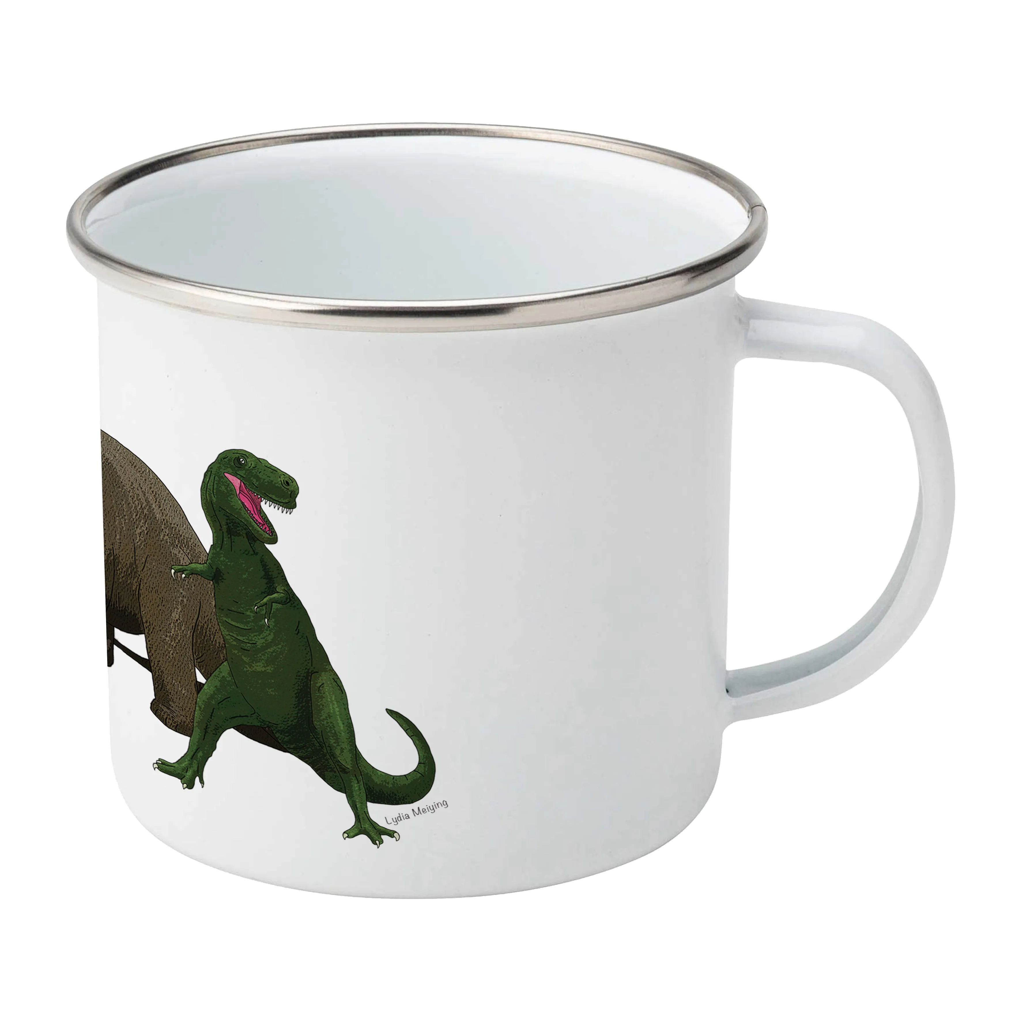 Dinosaurs - Enamel Mug