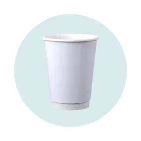 DOUBLE WALL PAPER CUPS - MUSIC DESIGN- 10 oz