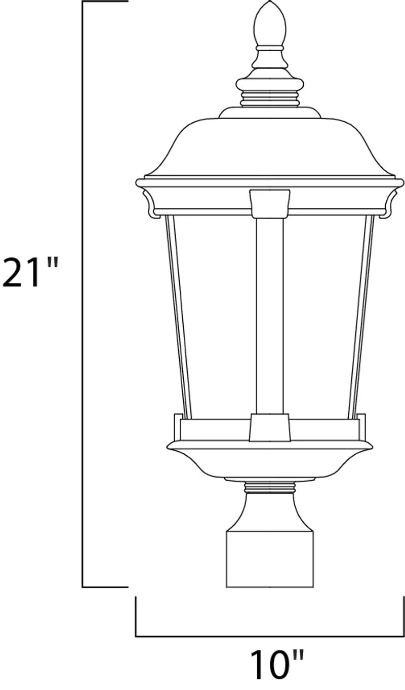 Dover VX Outdoor Pole/Post Mount