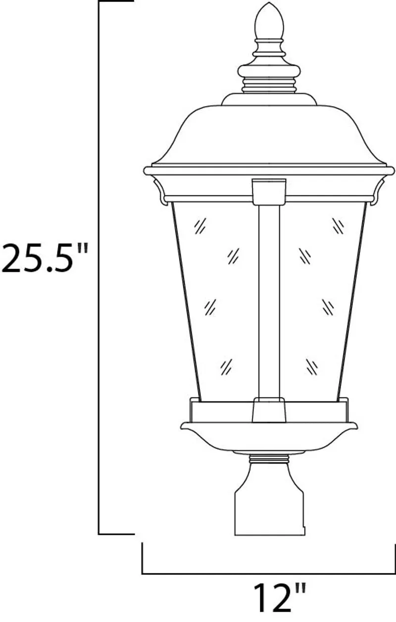 Dover VX Outdoor Pole/Post Mount