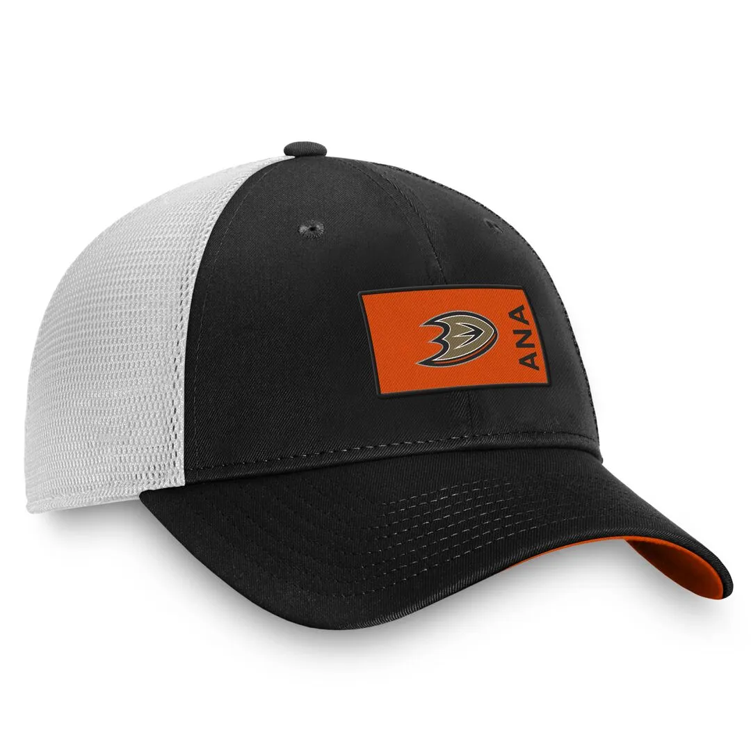 Fanatics Men's NHL Anaheim Ducks 2022 Rink Trucker Adjustable Cap