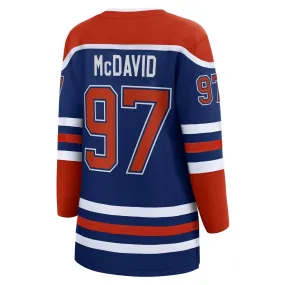 Fanatics Women's NHL Edmonton Oilers Connor McDavid Breakaway Home Jersey