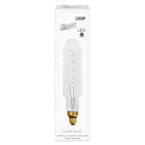 Feit Bottle E26 (Medium) Filament LED Bulb Soft White 60 Watt Equivalence 1 pk