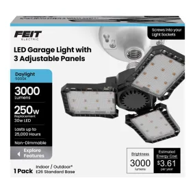 Feit ED28 E26 (Medium) LED Garage Bulb Daylight 250 Watt Equivalence 1 pk