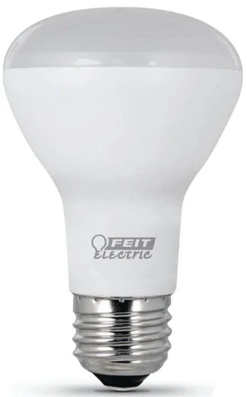 Feit Electric R20DM/10KLED/2 LED Lamp, Flood/Spotlight, R20 Lamp, 45 W Equivalent, E26 Lamp Base, Dimmable :BX 2: QUANTITY: 1