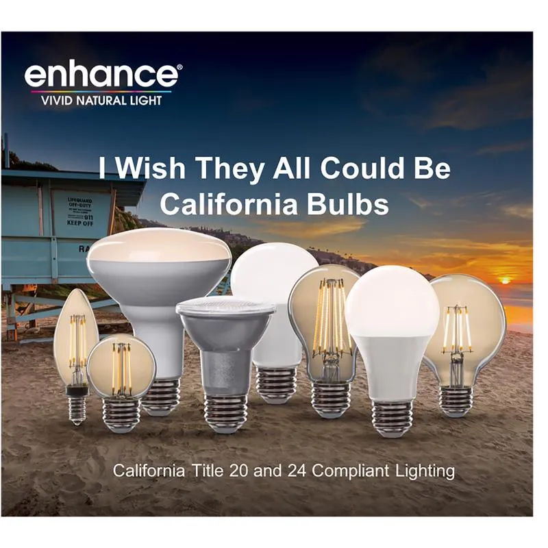 Feit Enhance A21 E26 (Medium) Filament LED Bulb Daylight 100 Watt Equivalence 2 pk