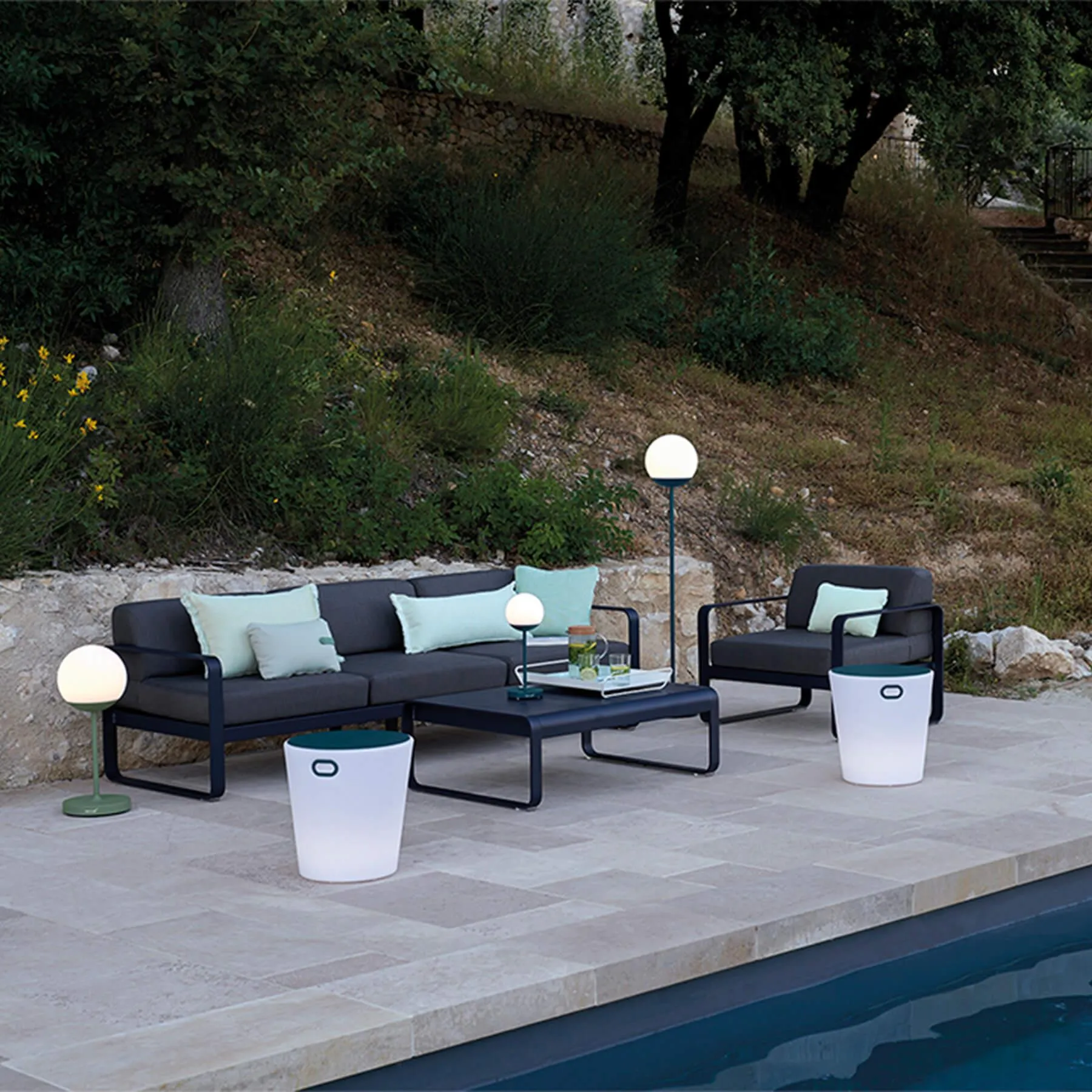 Fermob Inoui Outdoor Lighting Stool