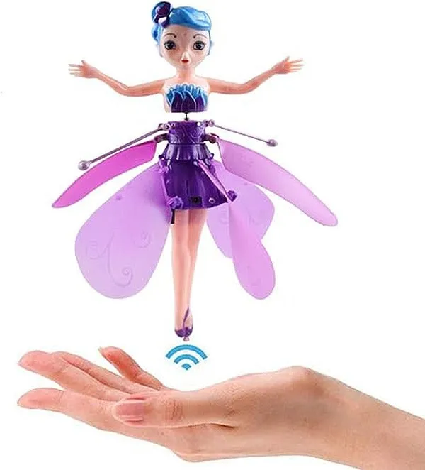 Flying Drone Fairy - Rechargeable Flying Fairy - Assorted Colours