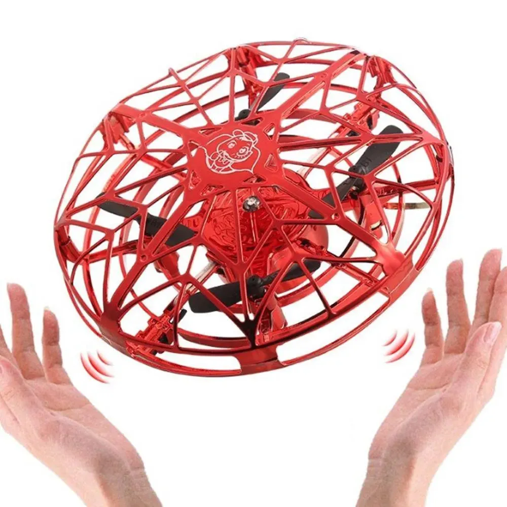 Flying Helicopter Mini drone UFO RC Drone Infraed Induction Aircraft