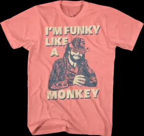 Funky Like A Monkey Macho Man Randy Savage T-Shirt