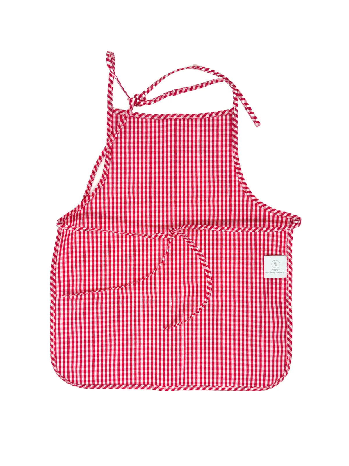 Gingham Red Apron