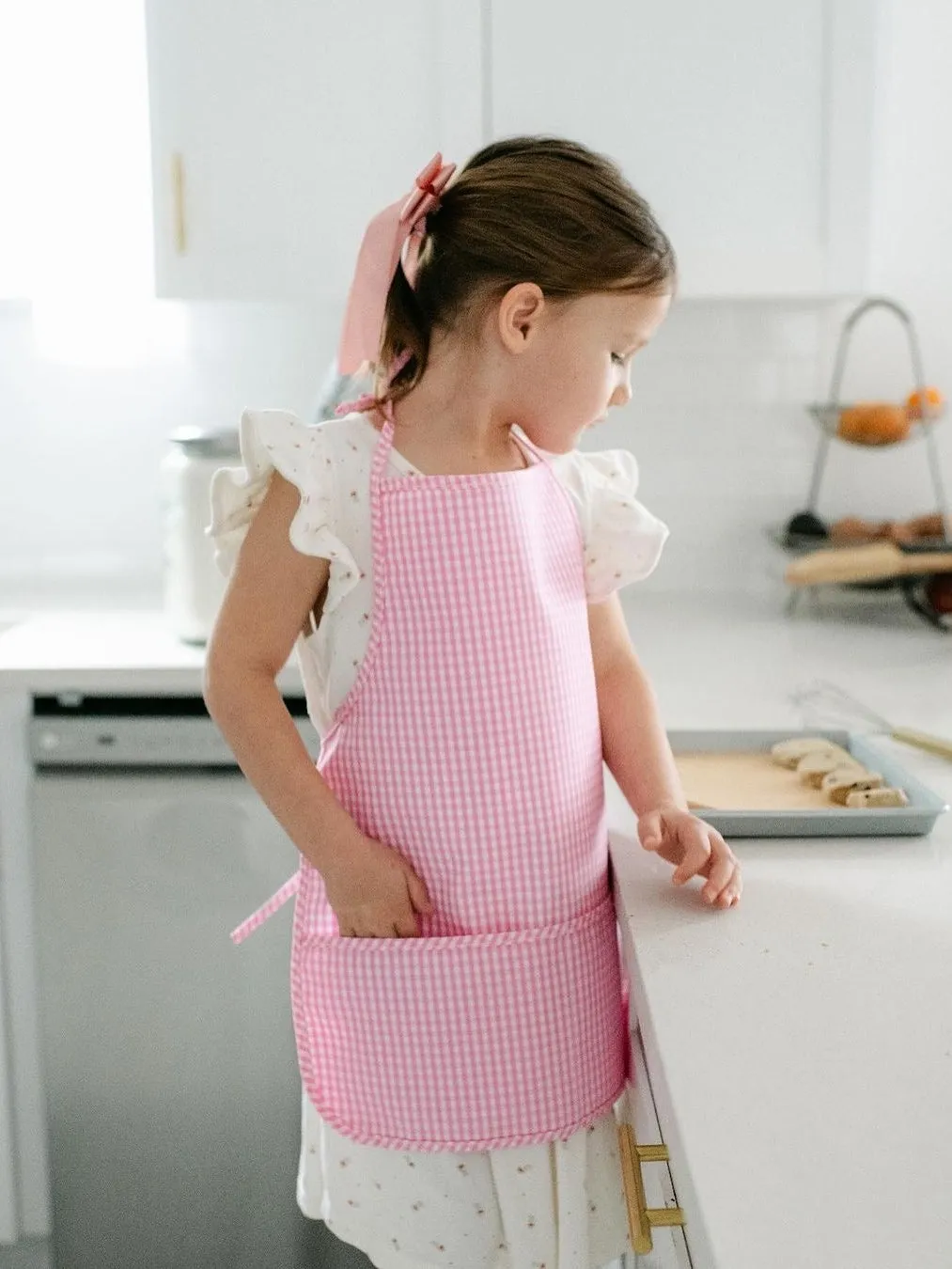 Gingham Red Apron