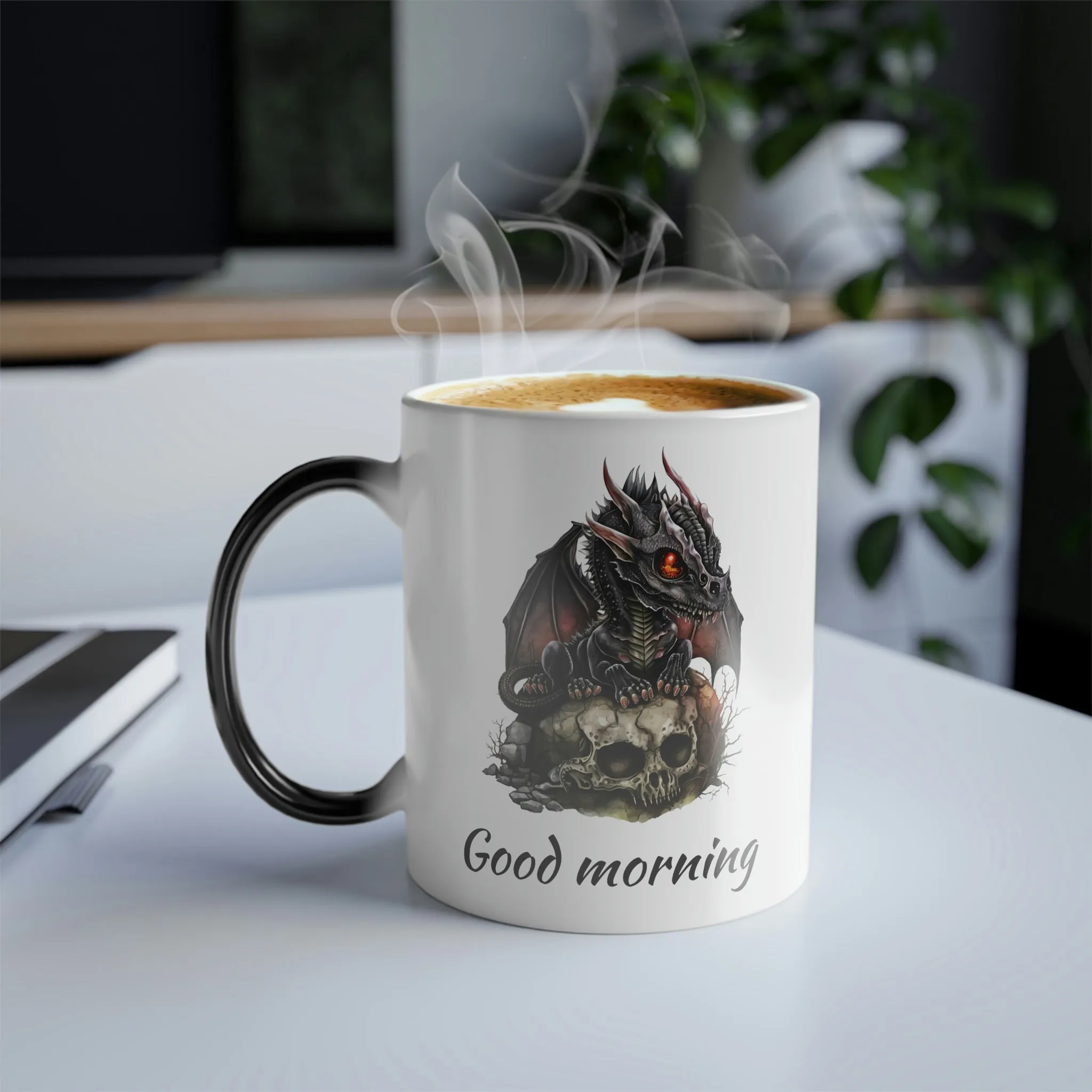 Good morning dragon #2 Color Morphing Mug