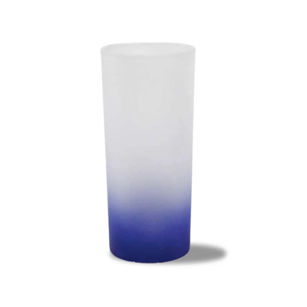 Gradient Frosted Colorful Shot Glass