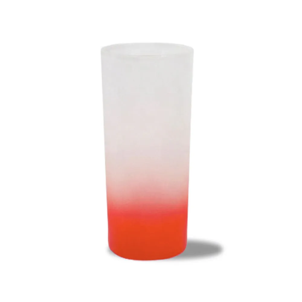 Gradient Frosted Colorful Shot Glass