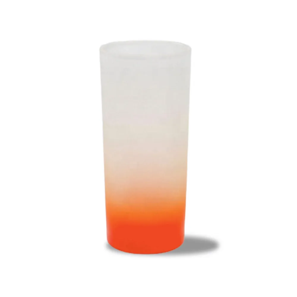 Gradient Frosted Colorful Shot Glass