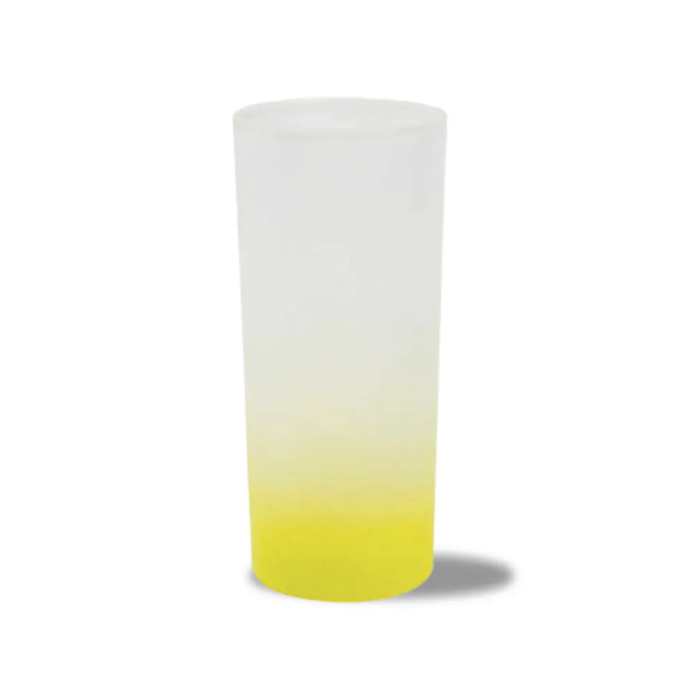 Gradient Frosted Colorful Shot Glass